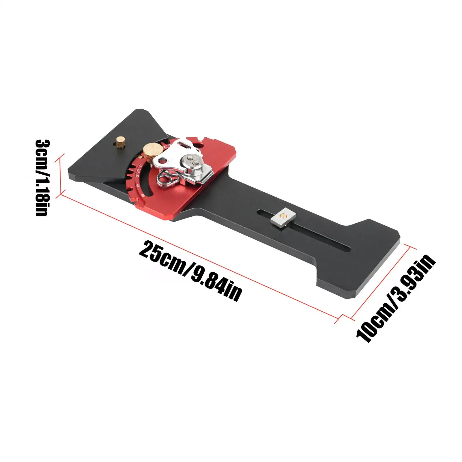 Adjustable Angle Track Saw Square Aluminum Alloy Adjustable Professional Router Guide Track Saw Guide Rail For Straight Cuts
