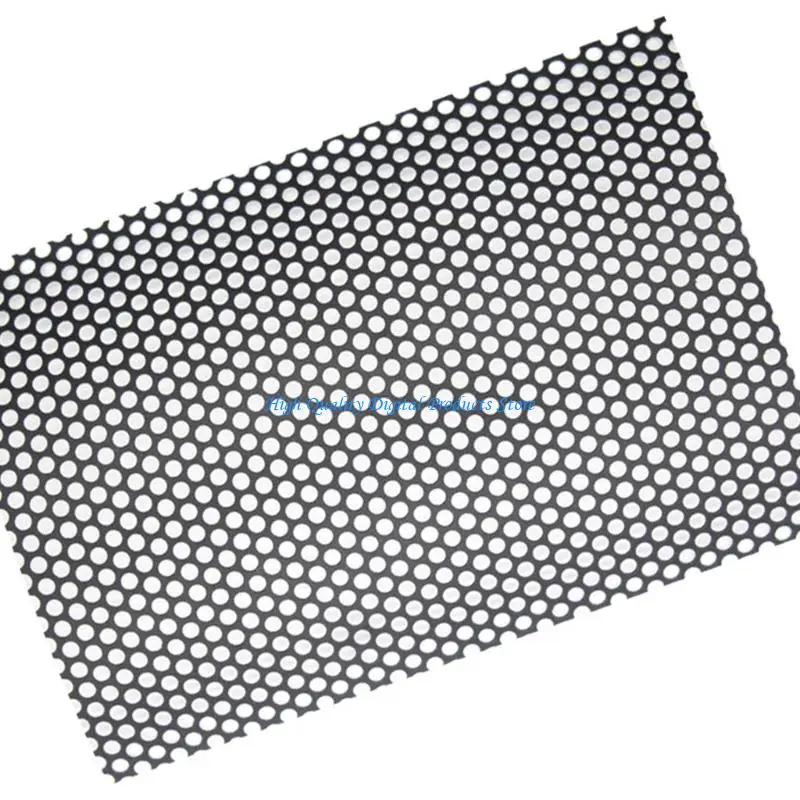 U2JE Cuttable Computer Meshes Dustproof Cover Chassis Dust Cover,3.0mmAperture DIY PVC Case Fan Coolers Dust Filter