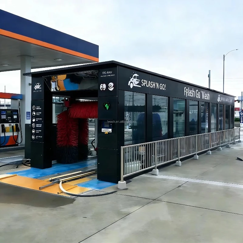Tunnel Car Wash Price China Factory Direct Automatic Machine Commercial Grade With High Pressure Pump