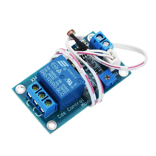 XH-M131 photoresistor module brightness automatic control module 5V 24V photoelectric relay light switch