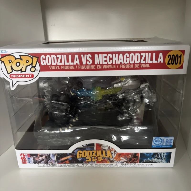 Funko POP! Original Godzilla Vs. Mechagodzilla #2001 Vinyl Figure Collectible Toy Desk Decor Perfect Gift for Fans Boys Girls