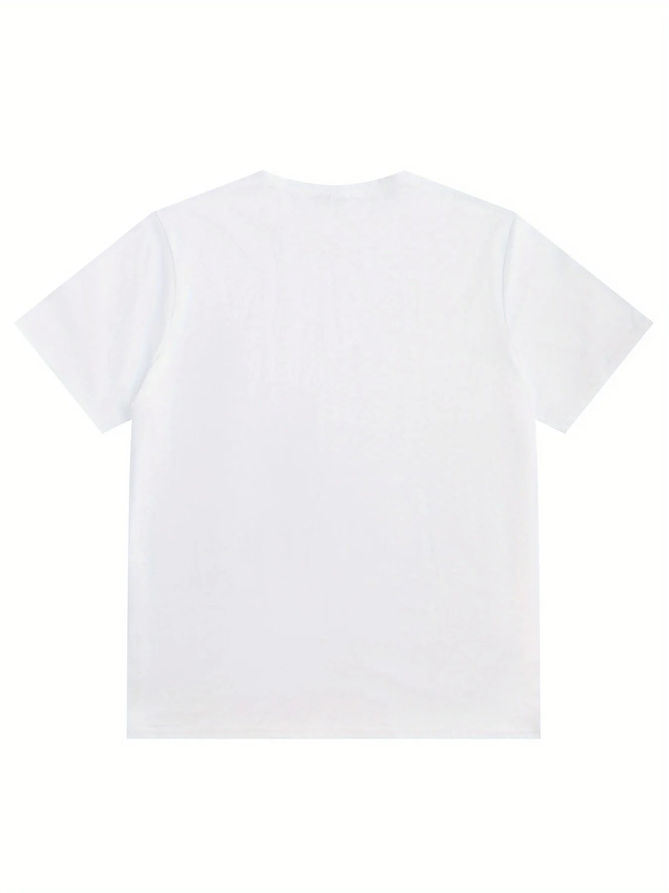 Men's Summer 100% Cotton Fashion Turtle Pattern Printed Casual Sports Loose Round Neck Short Sleeve T-shirt Versatile Top