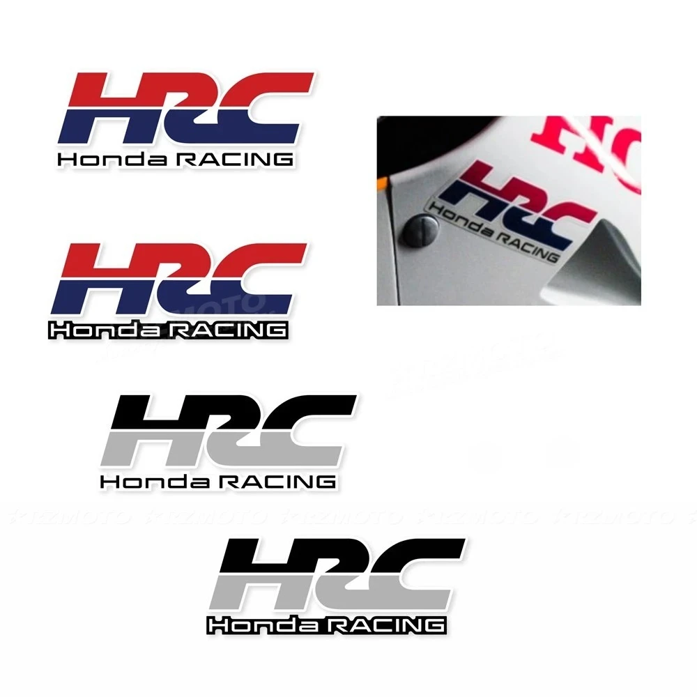 Honda HRC Racing Motorcycle Decoration Stickers Reflective Waterproof Helmet Racing Decals CBR RCV Accessories Sponsor Stickers view 5