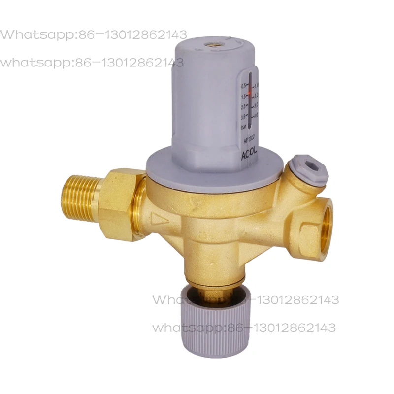 Visual adjustment flexible large diaphragm design floor heating air energy air conditioning water replenishment valve