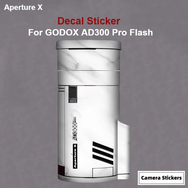

AD300 Pro Anti-Scratch Camera Flash Sticker Protective Film Body Protector Skin For GODOX AD300 Pro