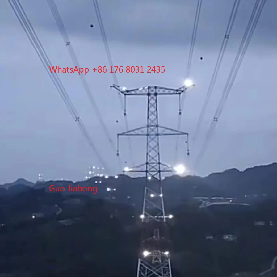 

Solar-Powered Warning System Medium Obstruction Light Type a Obstacle Light for Transmission Lines 24-hour Visibility