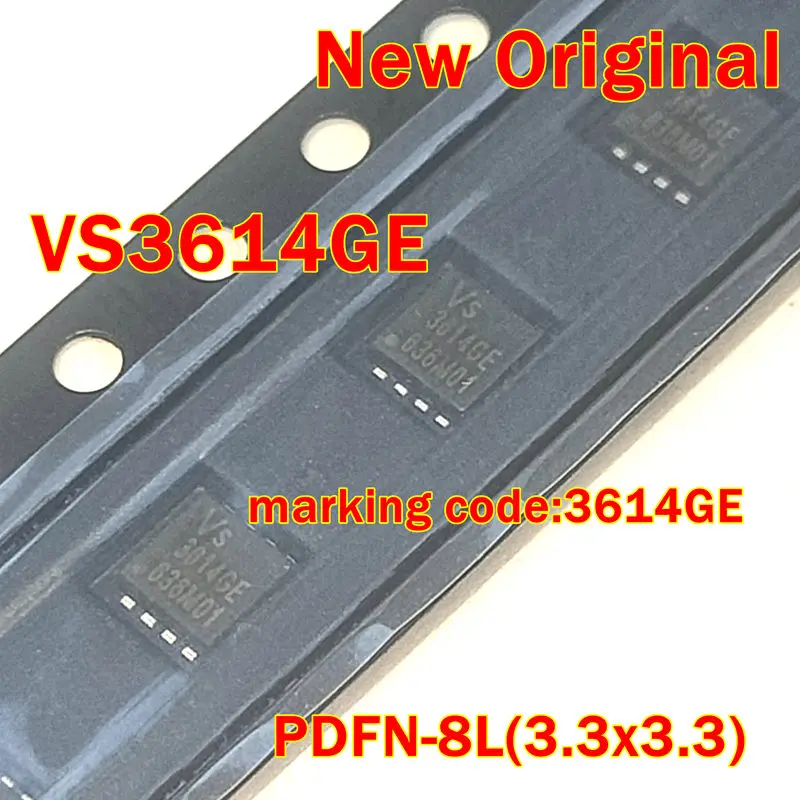 

New and Original VS3614GE 3614GE PDFN3333 30V 31A N-channel Advanced Power Field Effect Transistor