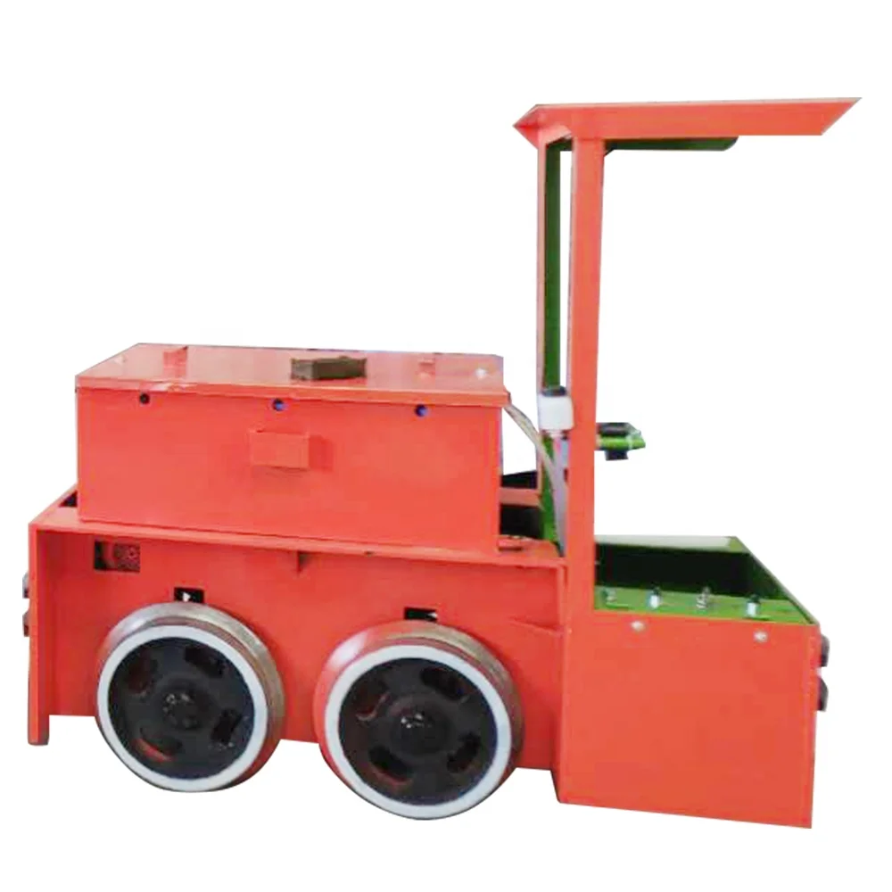 Small Size Short Wheelbase Fast Braking Mining Battery Locomotive