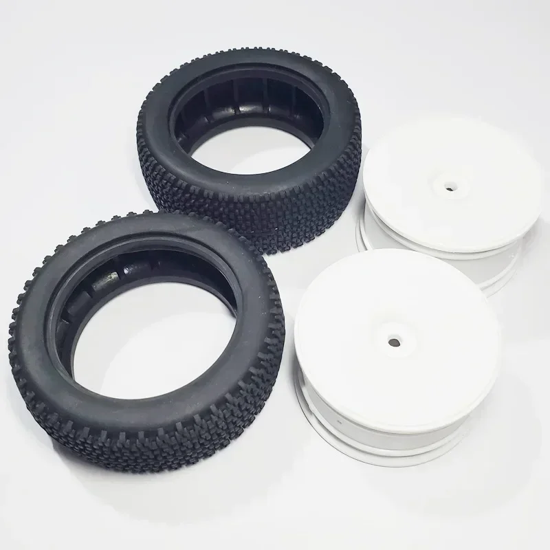 For Wltoys 144001 124018 124019 LC Racing 1/12 1/14 RC Car Upgrade Parts Accessories 4Pcs 73mm Tires Tyre Wheel