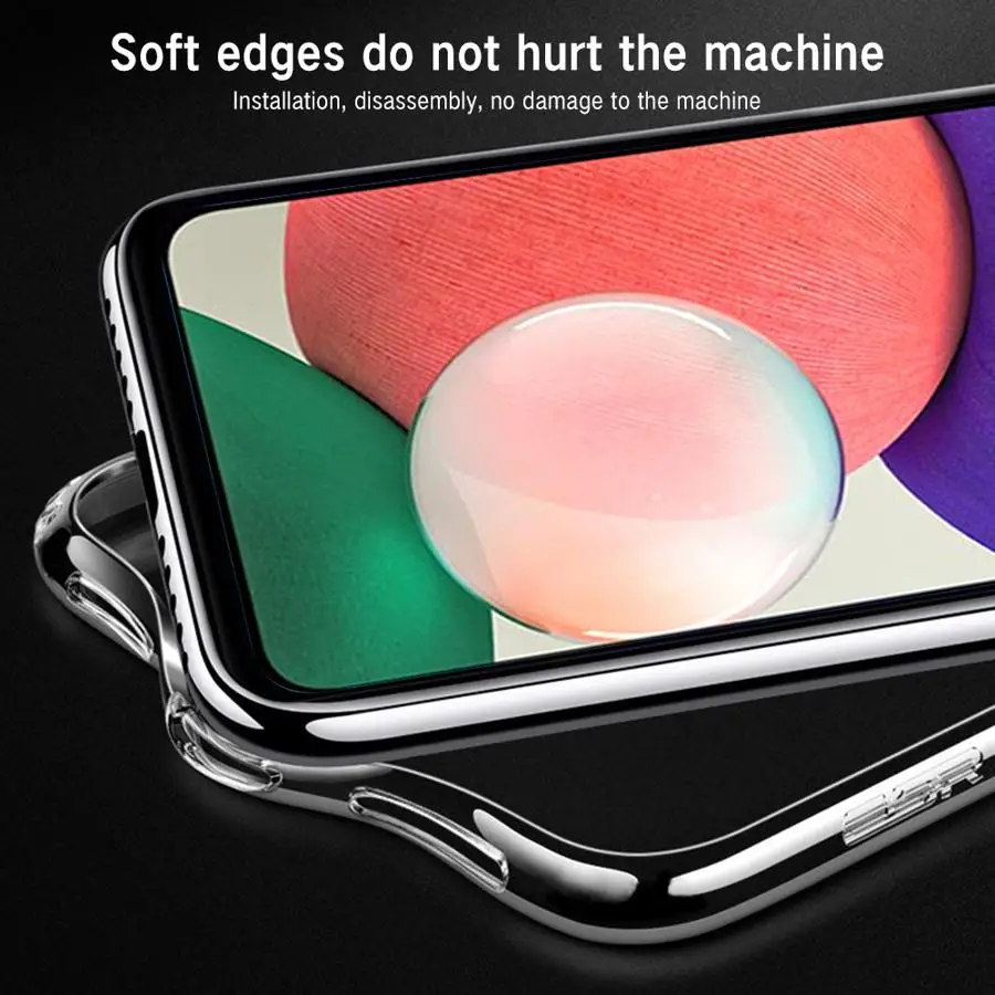 เคสโทรศัพท์แบบนิ่มสำหรับ Samsung Galaxy A32 A16 A17 A21s A12 A52s A50 A52 A71 A72 A31 A51 ลายดาวห้าแฉก