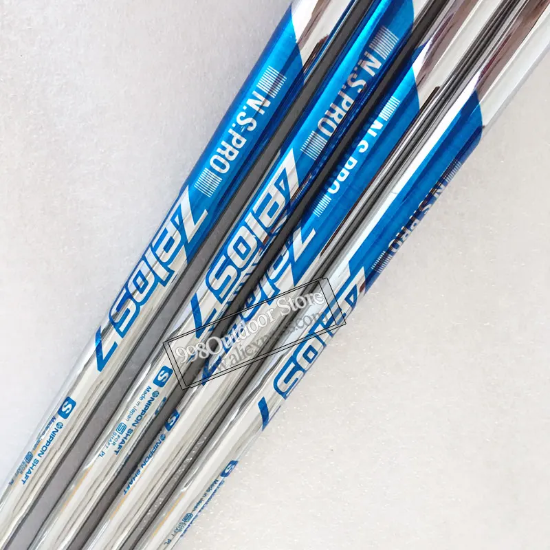 Golf Shaft NS PRO ZEIOS 7 Steel Shaft Wedges Irons Shaft Golf Akcesoria R/S Flex Caliber.0.370