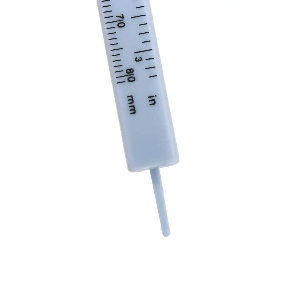 Novice 80mm Makeup Tools Sliding Design Professional Vernier Caliper Eyebrow Measuring Ruler Measurement Tools Thrush Artifact