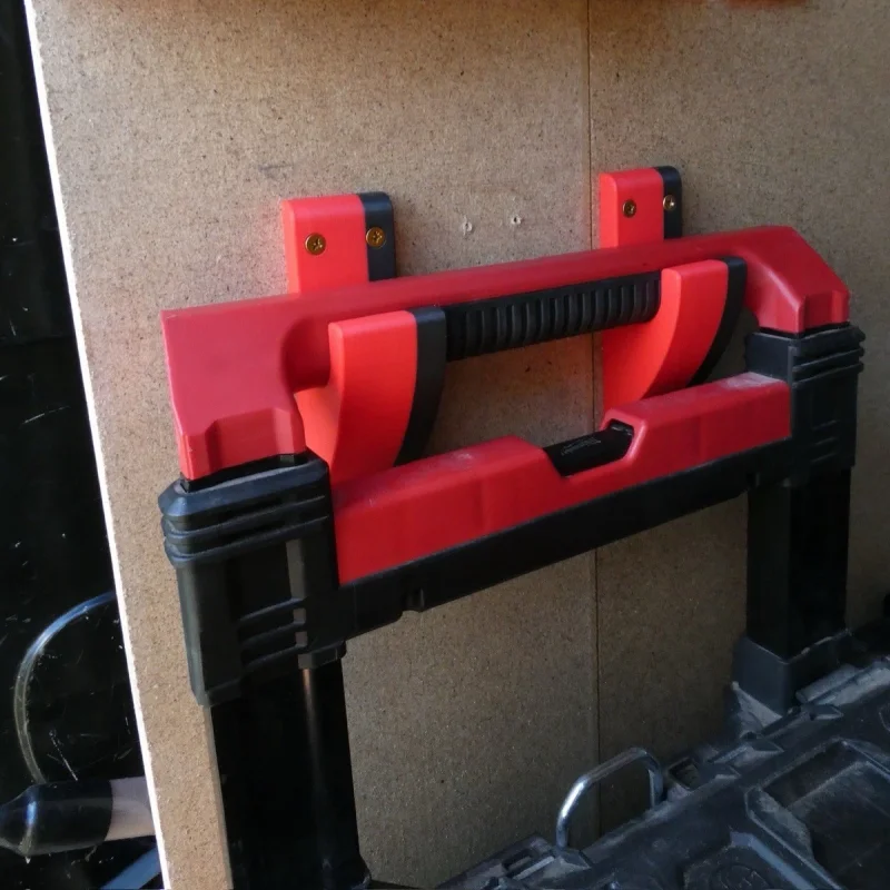 Workshop Tools Ltd - 2Pcs Trolley Hooks Red For Milwaukee
