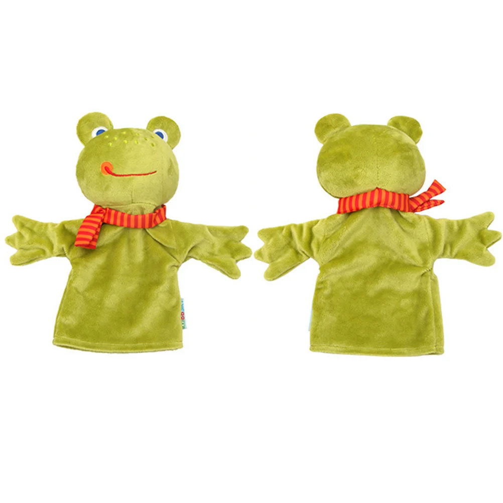 Cartoon Hand Puppet Kids Glove Parent-Child Interaction Plaything For Children Educational Imagination Storytelling Animal