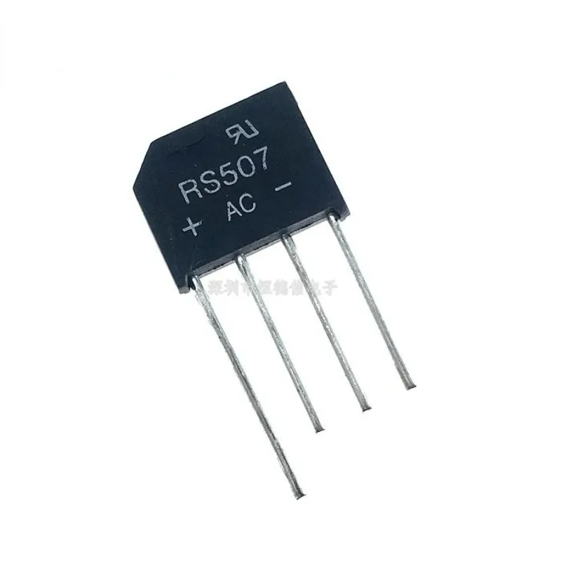 5PCS/LOT RS307 3A700V  RS507 5A700V Rectifier flat bridge stack rectifier new original RS307AC