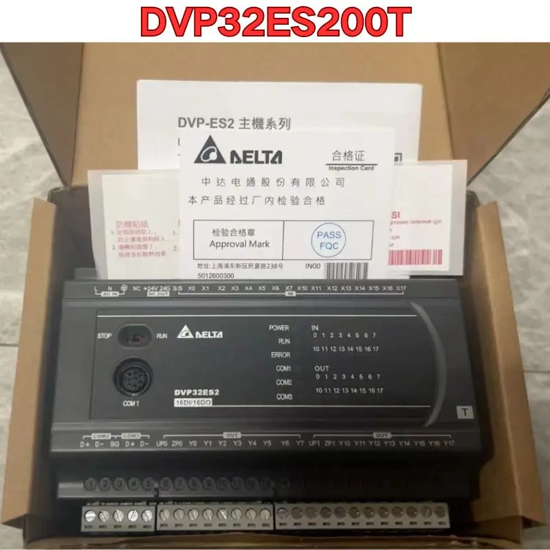 New unused PLC module DVP32ES200T