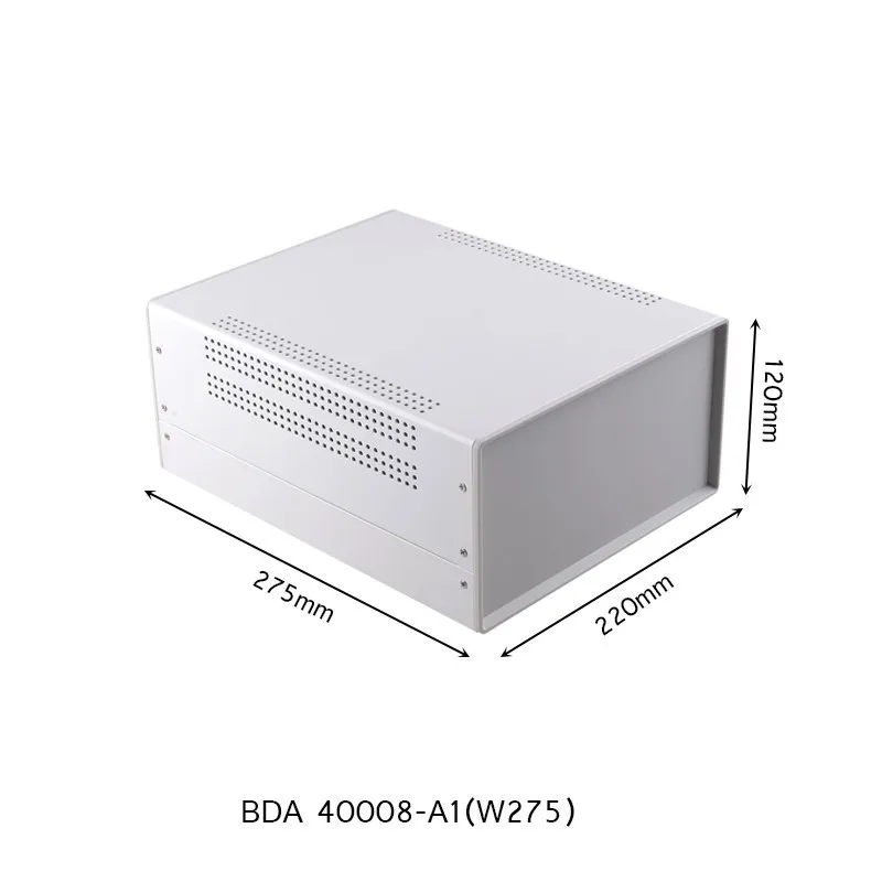 Caja de Control de conexiones de hierro de 275x220x120mm, carcasa de hierro artesanal para proyectos electrónicos, proyecto industrial, caja de instrumentos, caja de salida