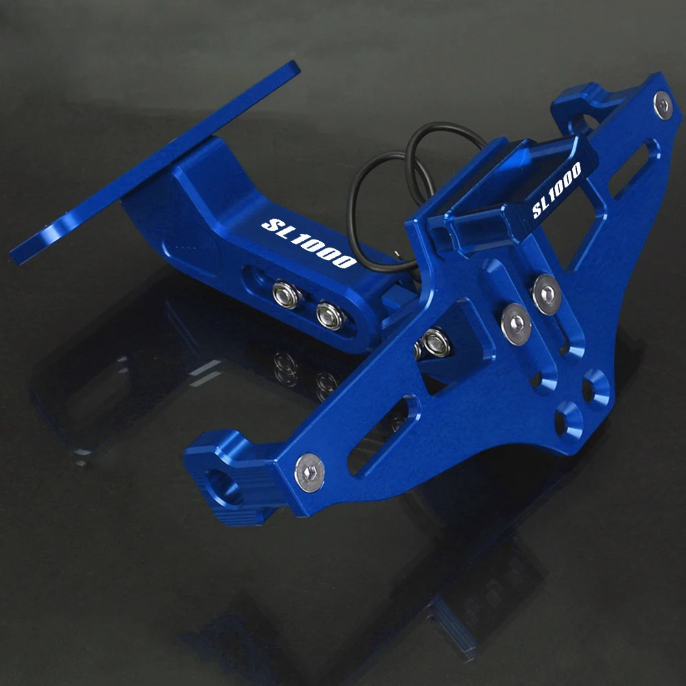 

Motorcycle Accessores Rear License Plate Mount Holder Turn Signal Lights For APRILIA SL1000 SL 1000 2000 2001 2002 2003 2004