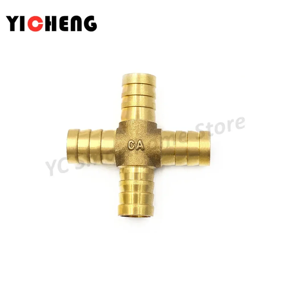 10-Pack Durable Brass Pipe Fittings with X-Connector for Hose Docking