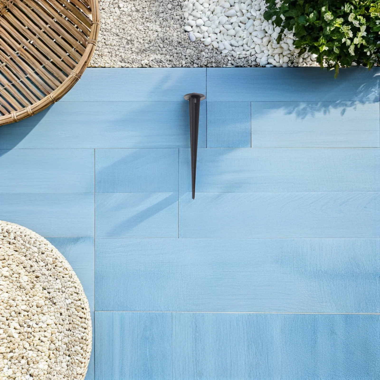 

5 шт. алюминиевые заземляющие колья, шипы для ландшафтного освещения, нержавеющие садовые декоративные светильники на год, круглые заземляющие вилки