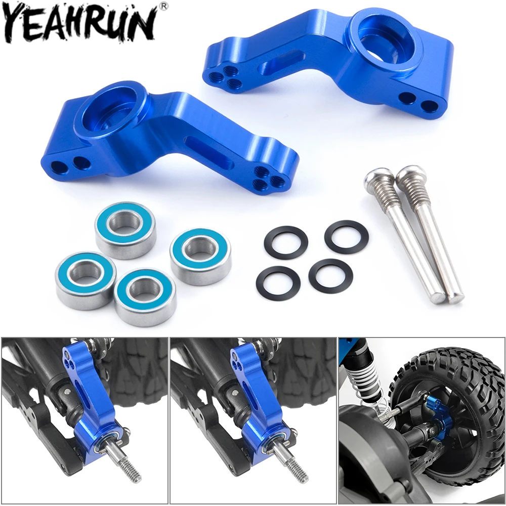 

YEAHRUN Aluminum Alloy Rear Axle Seat Drive Cup for 1/10 Slash 2WD Short Course RC Car Upgrade Parts