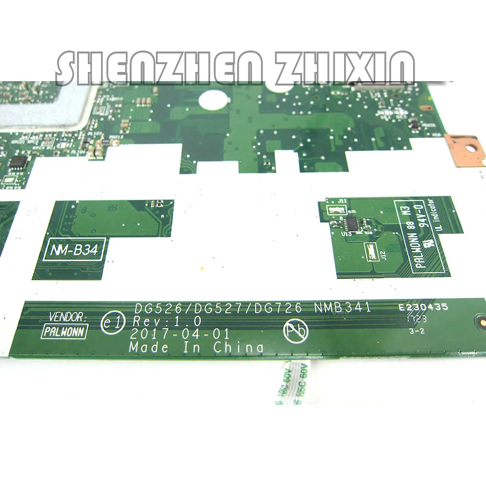 For Lenovo IdeaPad 320-15ABR laptop motherboard with CPU A12-9720P RAM 4G FUR 5B20P11110 NMB341/NM-B341 mainboard 100% test