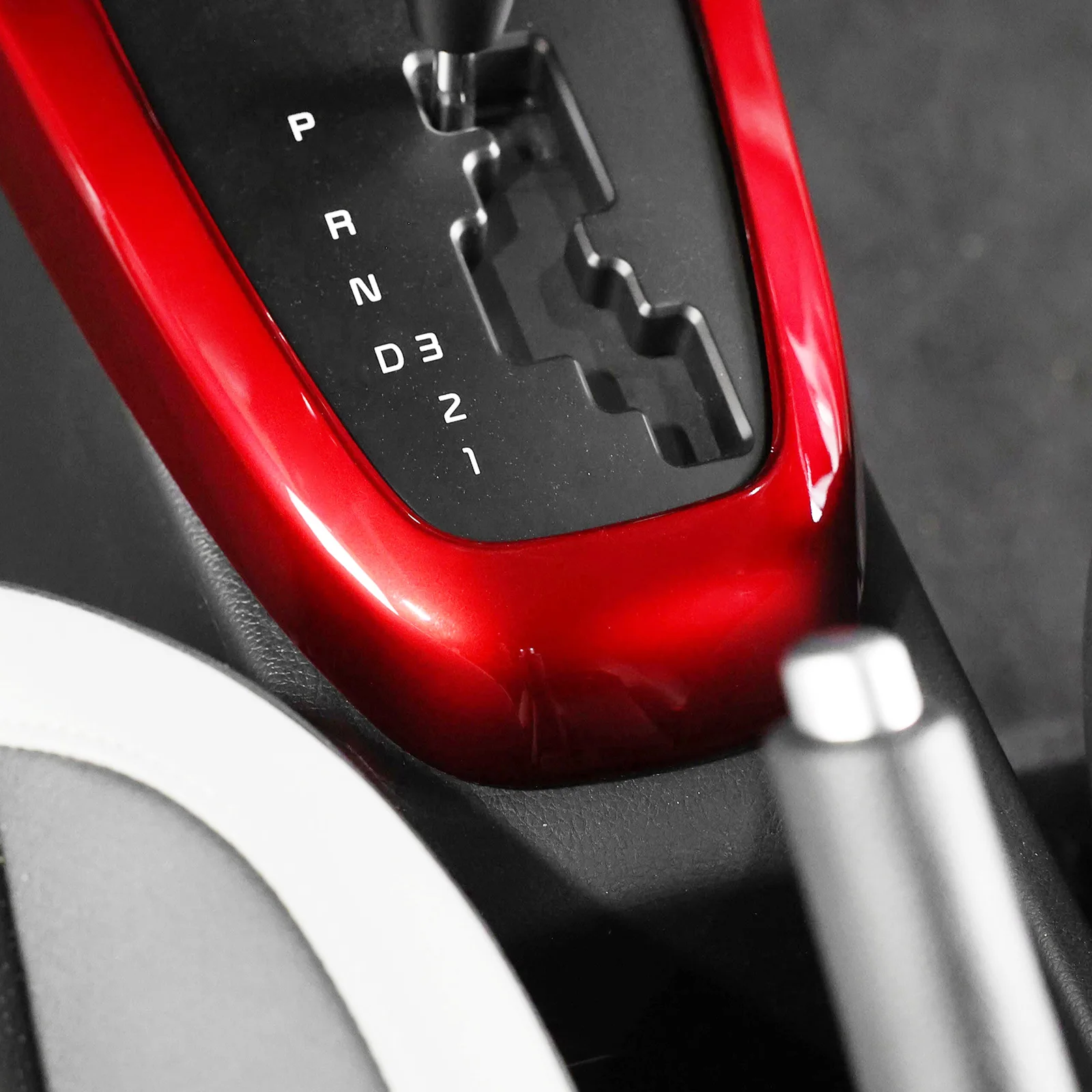 الأحمر الداخلية لوحة التحكم المركزية ملصق مائي وحدة التحكم المركزية والعتاد التحول غطاء الكسوة لكيا صباح 2020-2023 بيكانتو 2019