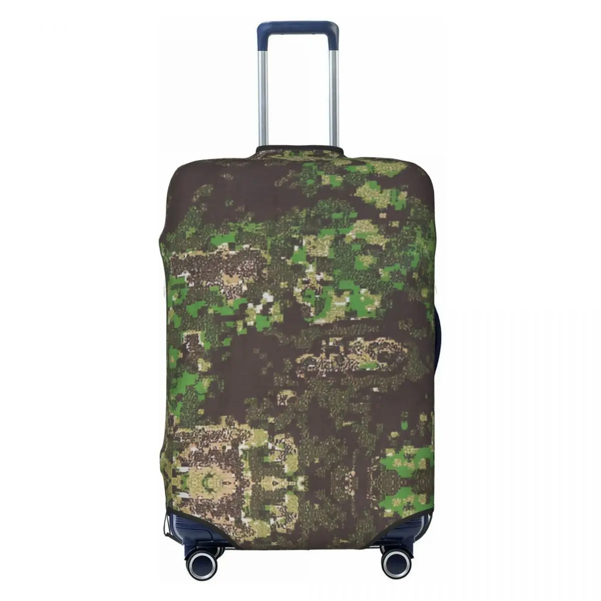 Greenzone Camo Camouflage Military Woodland Army Luggage Protective Dust Covers Elastic Waterproof Suitcase Cover