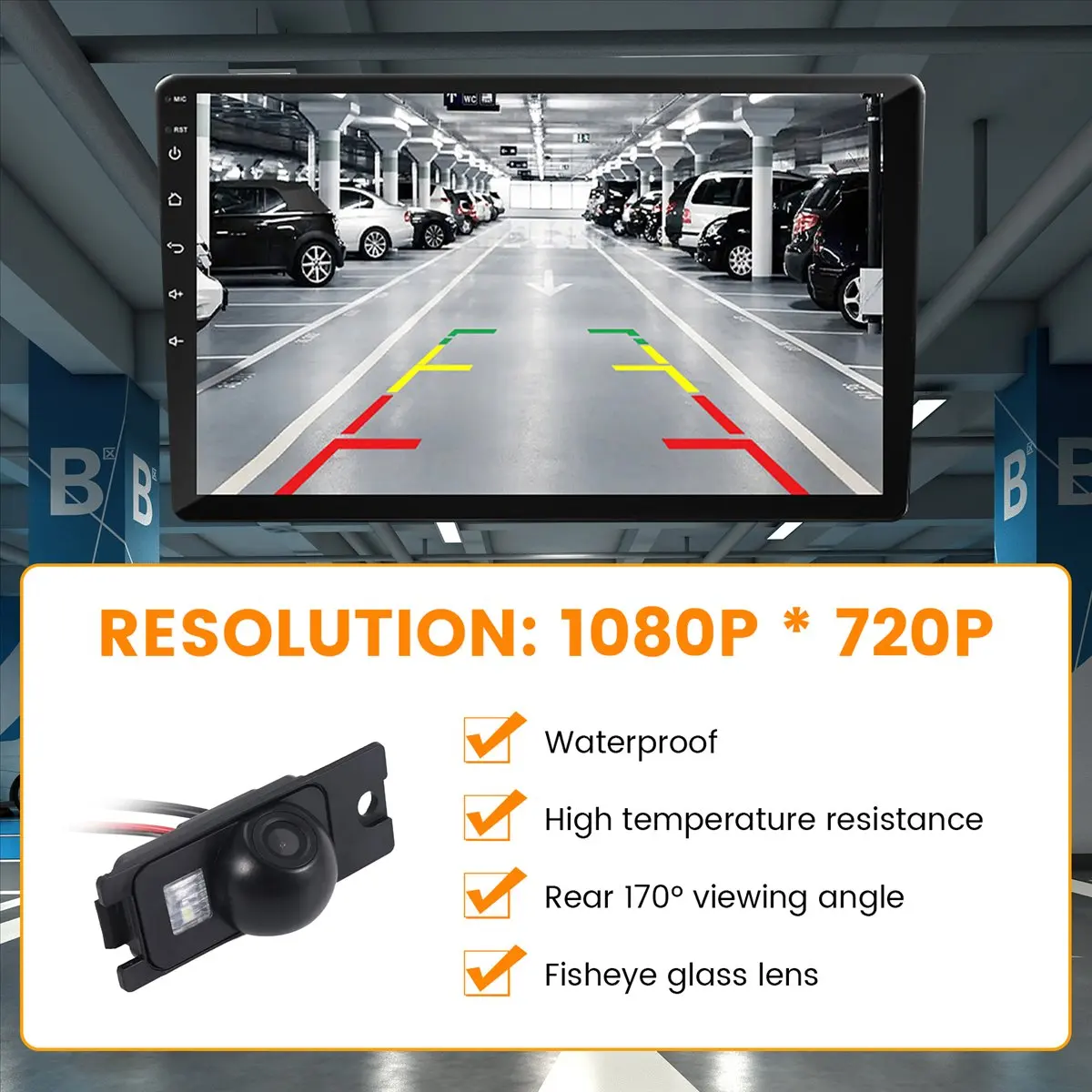 Super Sale Car Front View Camera, for Volvo S80 S60 S60L XC60 XC90 V70 XC70 1999-2009 FULL HD CCD Parking Camera Logo Mark Camer