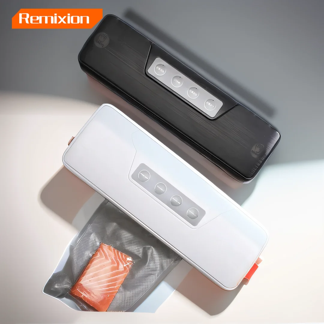 Mini Portable Food Saver Compact Vacuum Sealer Vaccum Sealer with Bag Cutter Food Preservation