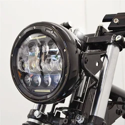 Universal 7 Inch Motorcycle LED Headlamp Moto Scooter 7