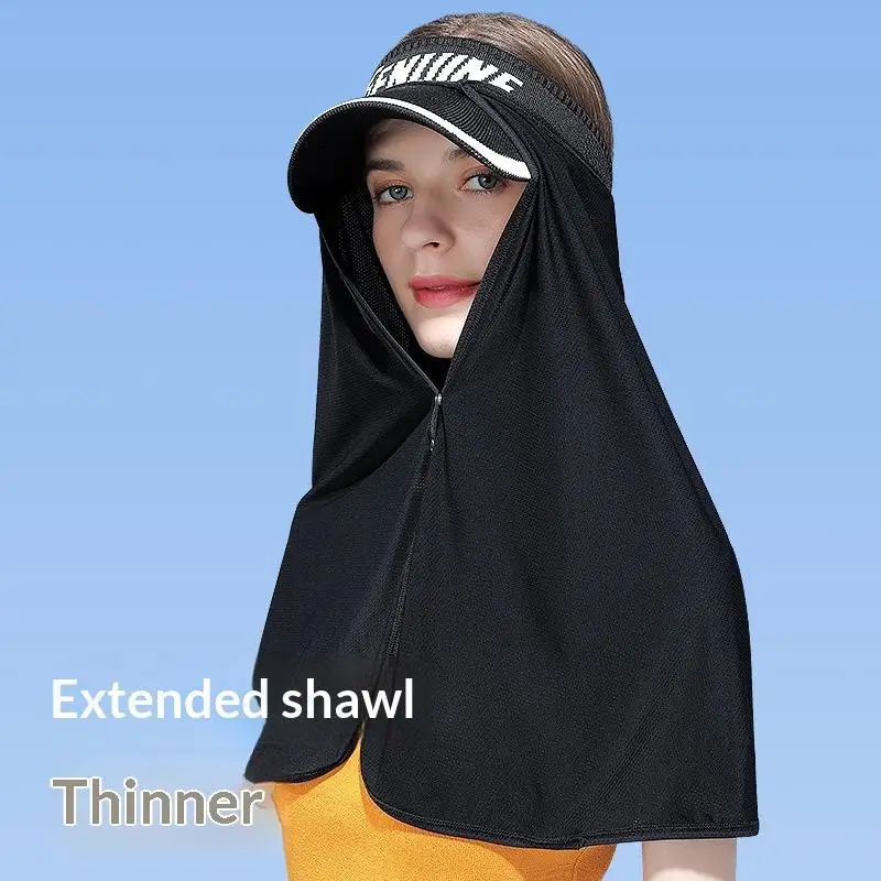 Breathable UV Protection Sun Hat With Removable Face Neck Cover For Outdoor Hiking Fishing Summer Use