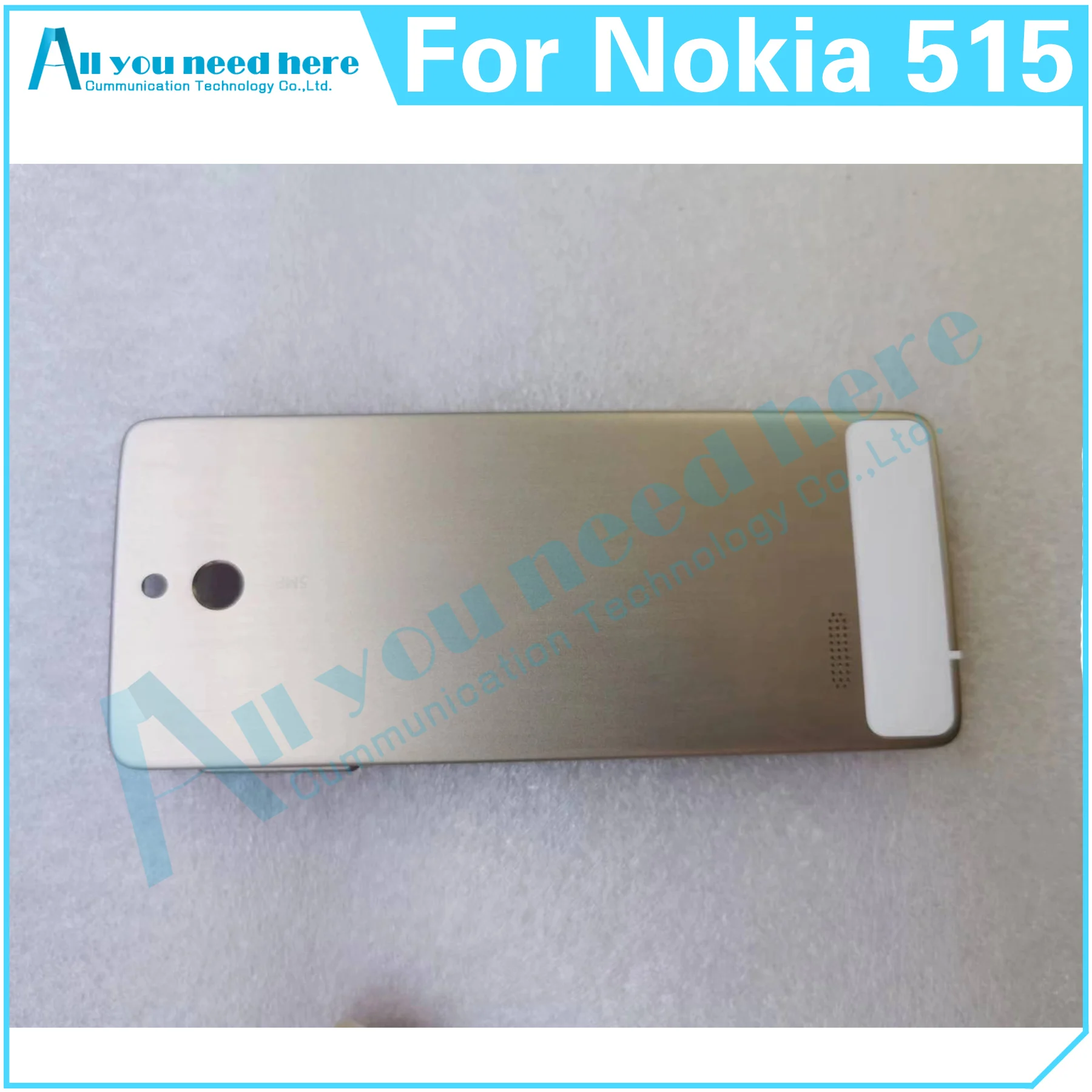 For Nokia 515 Back Cover Door Housing Case Rear Battery Cover Repair Parts Replacement