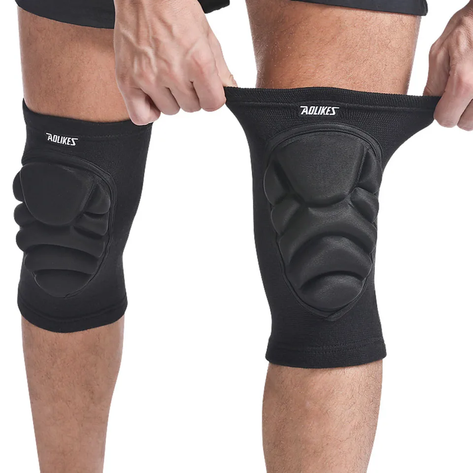 AOLIKES New Knee Pads, Anti-Slip Collision Avoidance Kneepads with Thick EVA Foam, for Volleyball, Football Dance Knee Sleeve