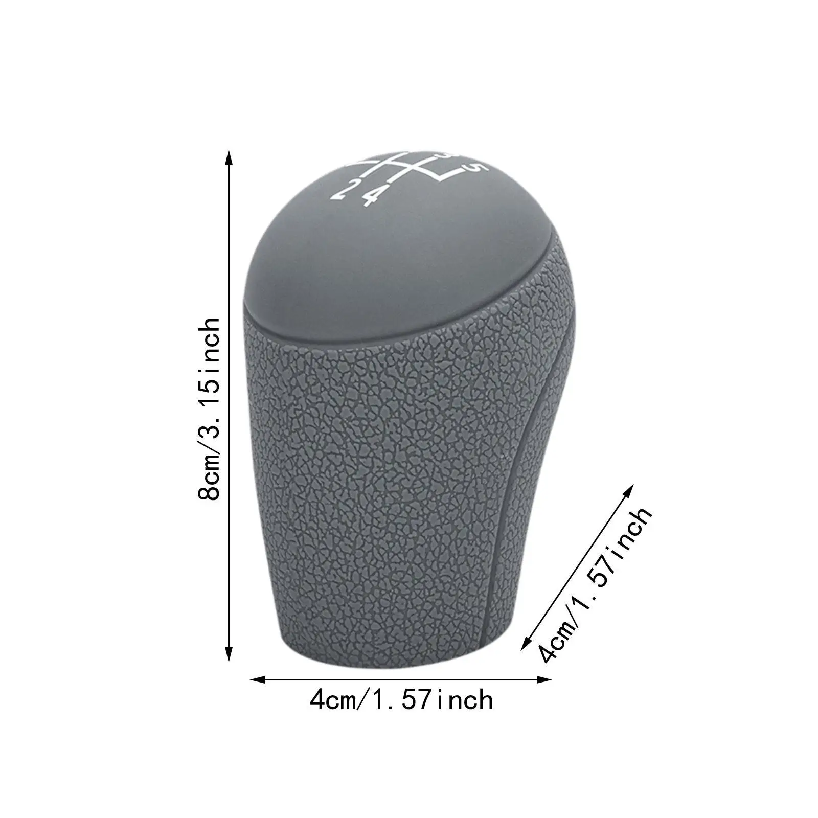 Vehicle Gear Stick Shift Knob Cover Universal Silicone Anti Slip Wear Resistant Handle Protection for Manual Transmission Cars