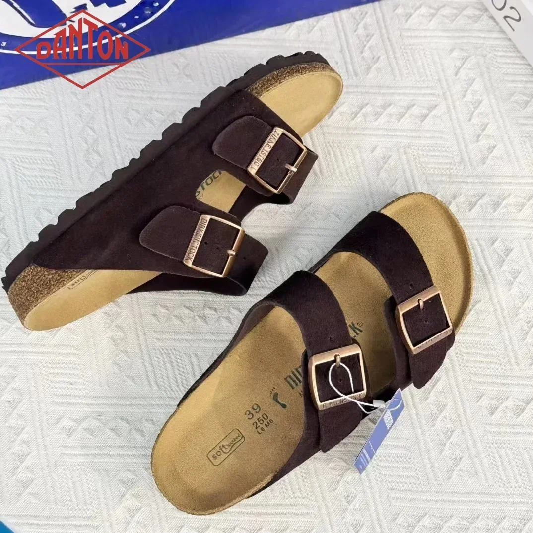 Image of 2026 Danton Hochwertige neue Herren- und Damen-Ledersandalen, modische Sommersandalen, vielseitig kombinierbar, Boston-Sandalen, Schuhe mit weicher Sohle
