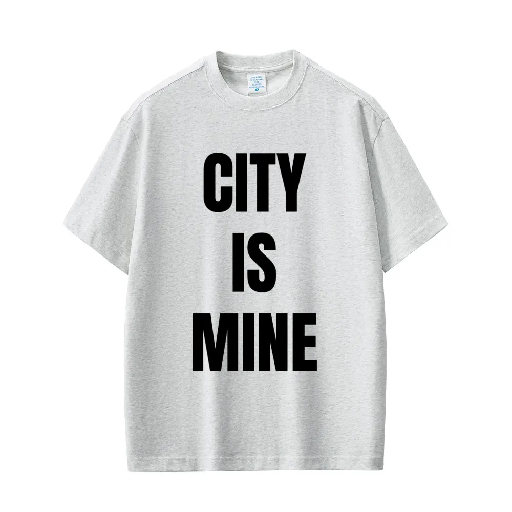 Rapper Drake City Is Mine Gleicher Stil Druck T-shirt Männer Frauen Mode Casual T Shirts Kurzarm männer Hip Hop vintage T Shirt – Detail 6