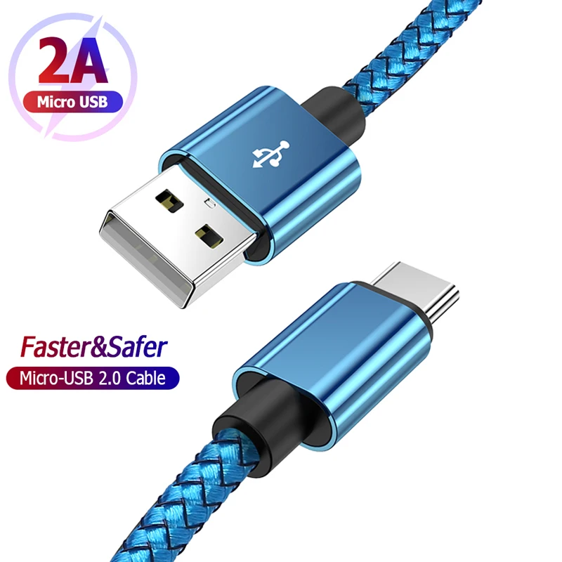 Micro USB Kabel Schnelle Lade Daten Ladegerät Kabel Für Samsung A10 M10 S7 S6 Rand Xiaomi Huawei Y5 Y6 2018 tablet Telefon Kabel