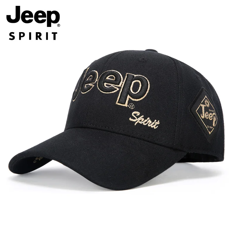 

Jeep Unisex Baseball Cap Adjustable Fit Sun Protection Outdoor Sports & Casual Hat Trucker Hat for Men & Women