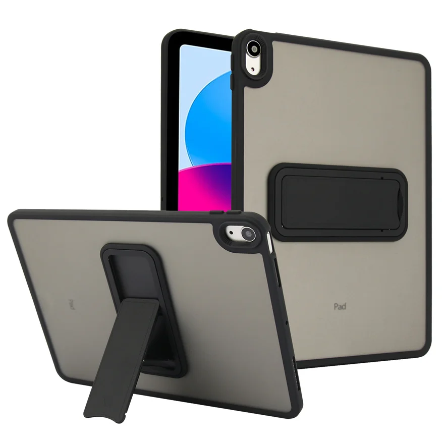 

Shockproof Protective Case for iPad 10 10.9 2022 PC+TPU with Bracket Tablet Shell Compatible with iPad 10th Generation 10.9"