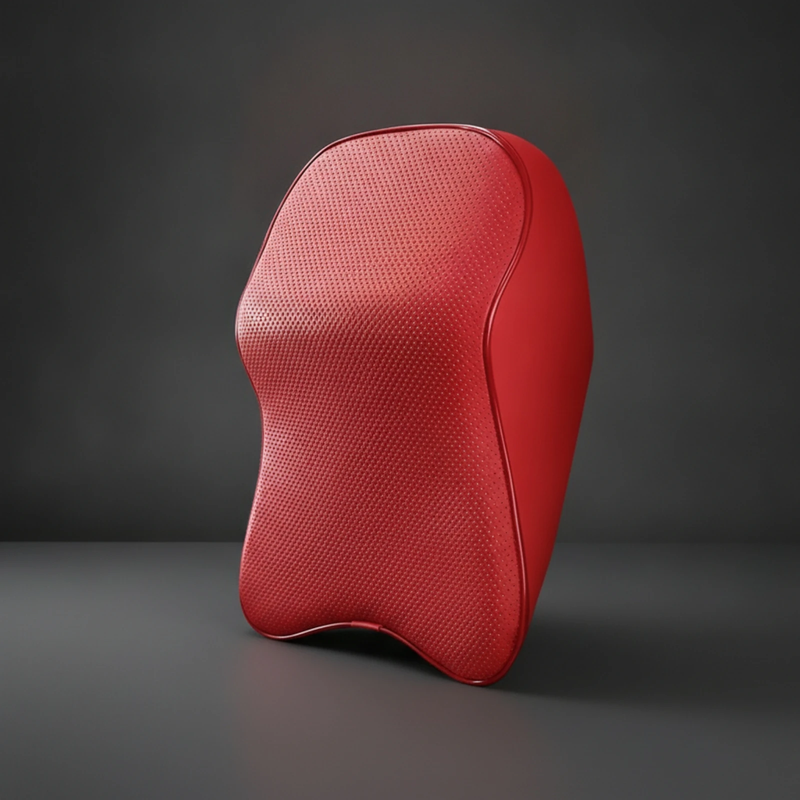 Memory Foam Car Headrest Neck Pillow Breathable Leather Car Headrest Cushion High Density Fatigue Relief for Drivers