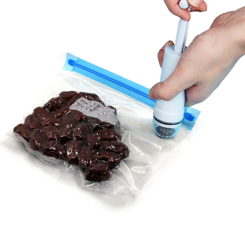 Kitchen Sous Vide Vacuum Sealer Food Saver Bags Mini Hand Air Pump Reusable Meat Vegatable Packaging Bag 22x21cm 22x29cm 35x50cm