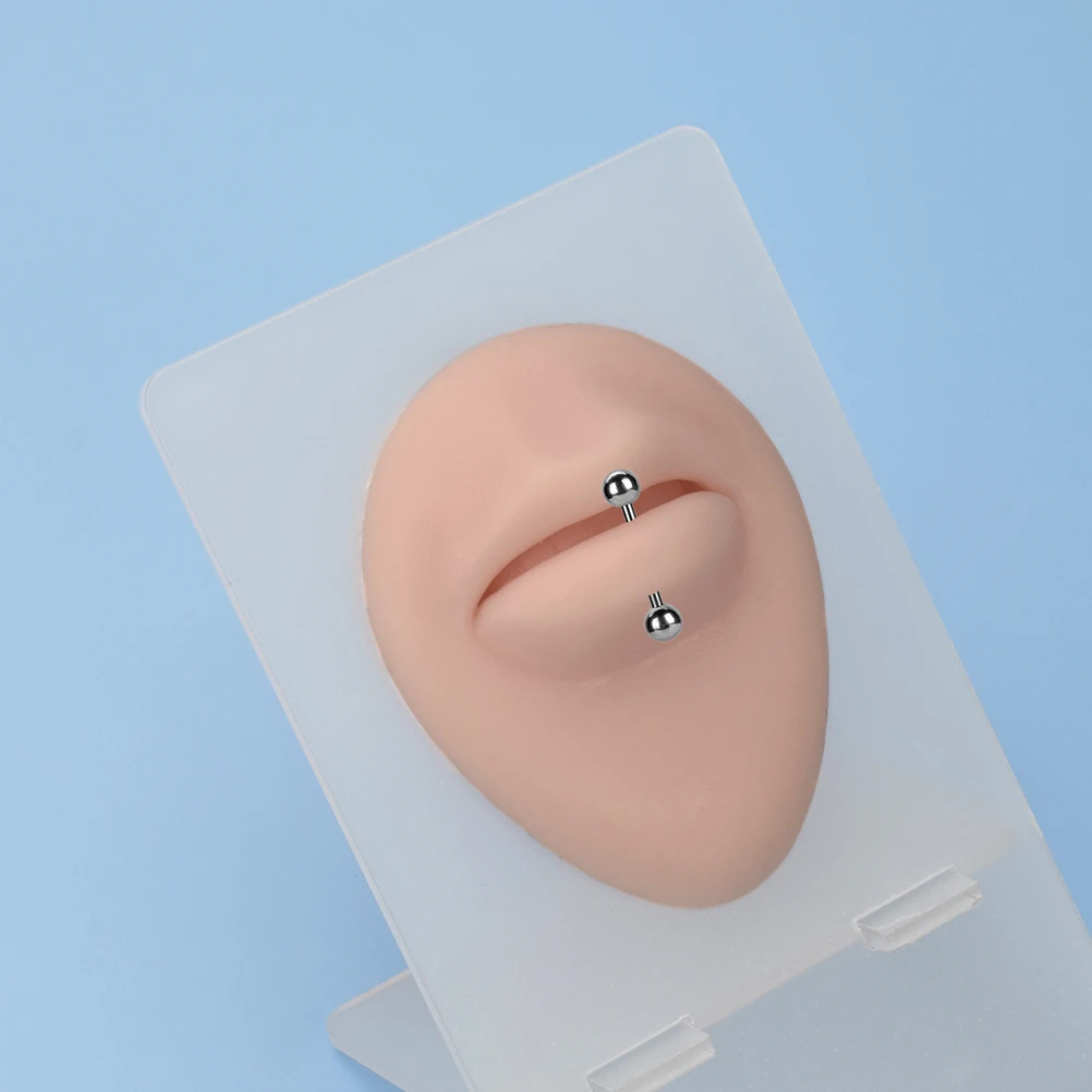 

1pc Silicone Practice Skin Tattooing Training Makeup Mouth Fake Beauty Salon Microblading Tool Fake Skin For Practicing
