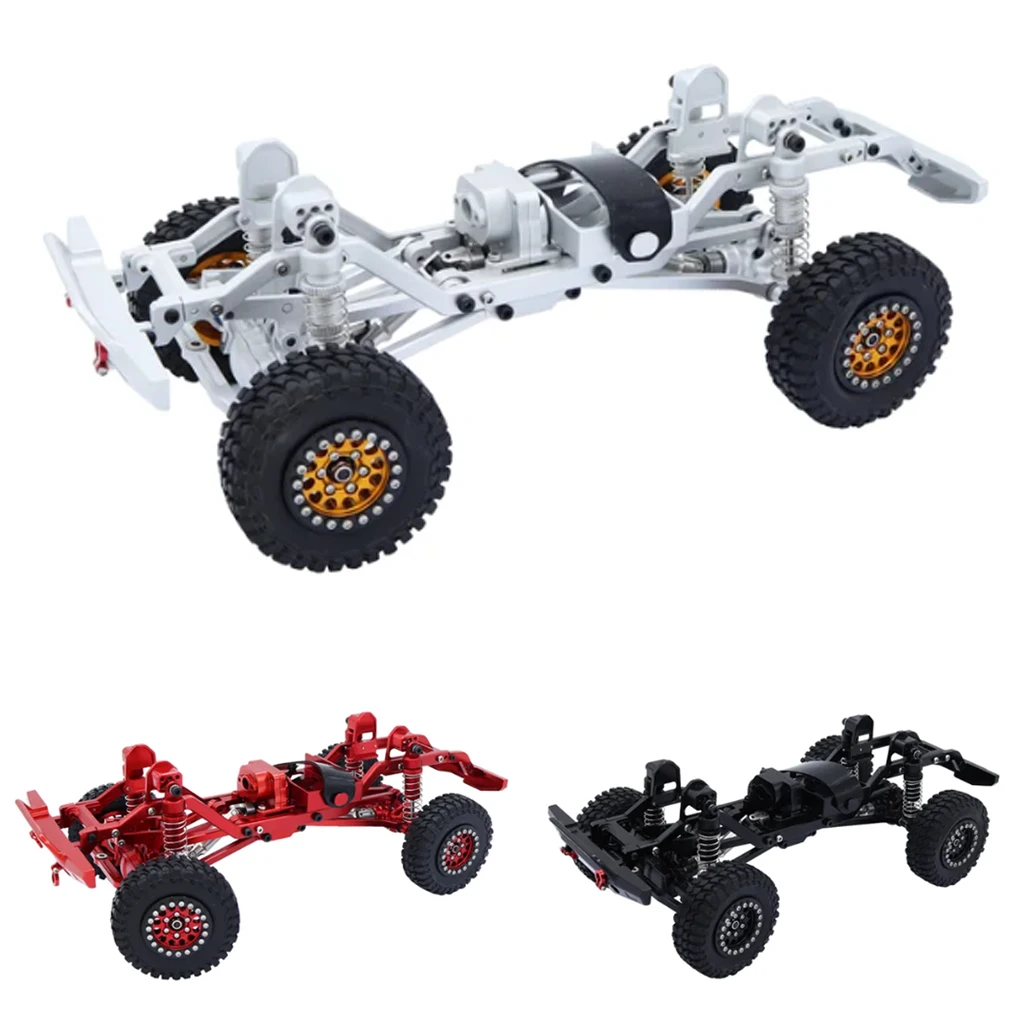 

Aluminum Alloy Precision Car Frame For 1/18 Trx4m RC Car Part RC Car Accessories Replacement Parts RC Upgrade Part Black