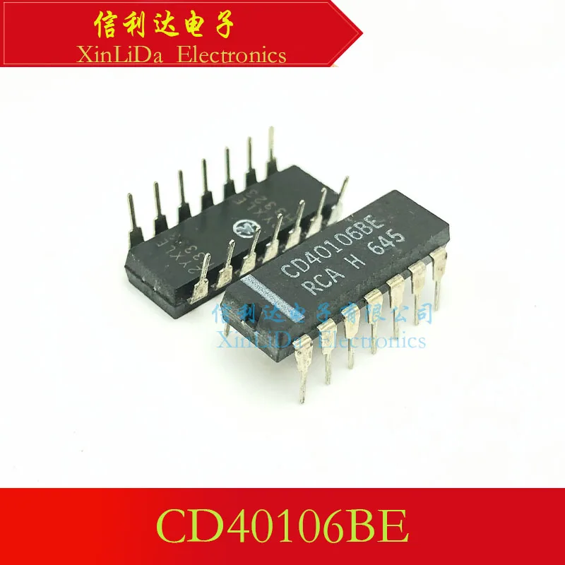 CD40106BCN CD40106BE CD40106 DIP14 Schmitt trigger/inverter New and Original