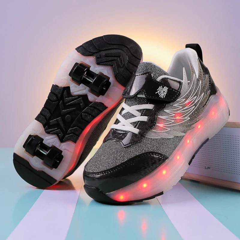 

Student Roller Sneakers: Lightweight Wheeled Shoes – Boys', Girls' & Teens' Roller Sneakers for Commuting