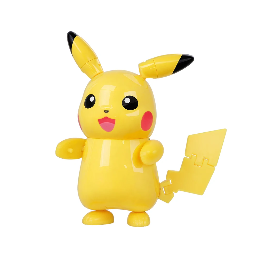 Pokemon Pikachu Figures Toys Pocket Monsters Ball Model Pokeball Cartoon Game Action Figures Toy for Kids Xmas Gift
