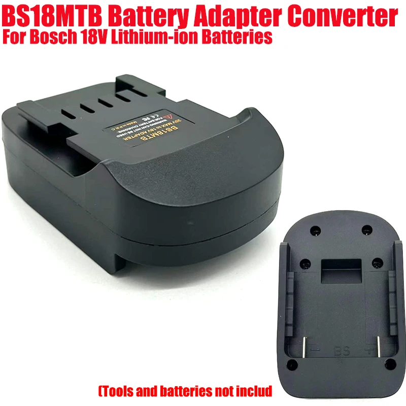 BS18MTB Battery Converter Adapter Compatible with For Bosch 18V Li-ion Batteries Suitable for Metabo 18V Power Tool Accessories