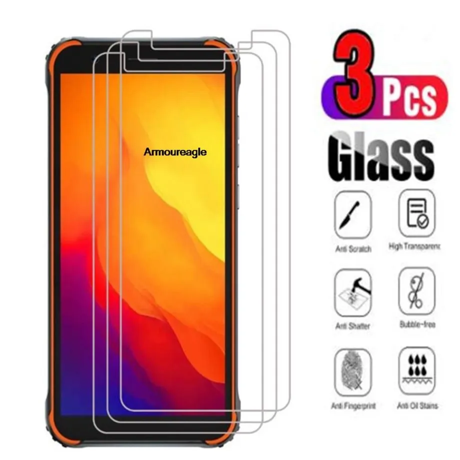 

3pcs for blackview bv4900s smartphone hd tempered glass safety protective guard on blackview bv4900 pro screen protector film