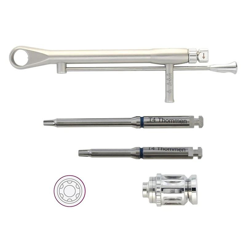 Dental Implant Thommen Screwdriver Torque Connection Torque Ratchet wrench Adapter Thommen